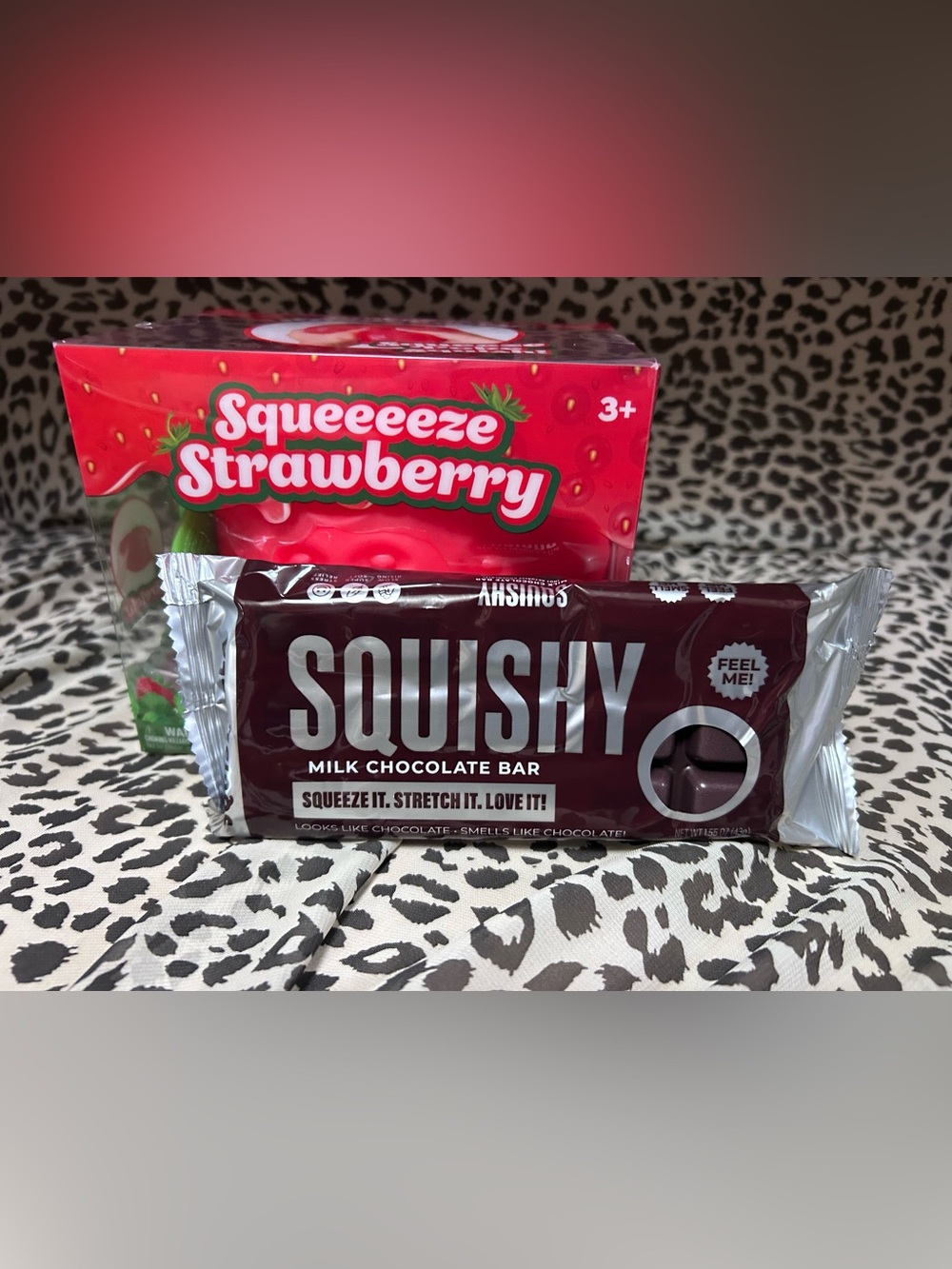 Strawberry and Hersheys Squishys